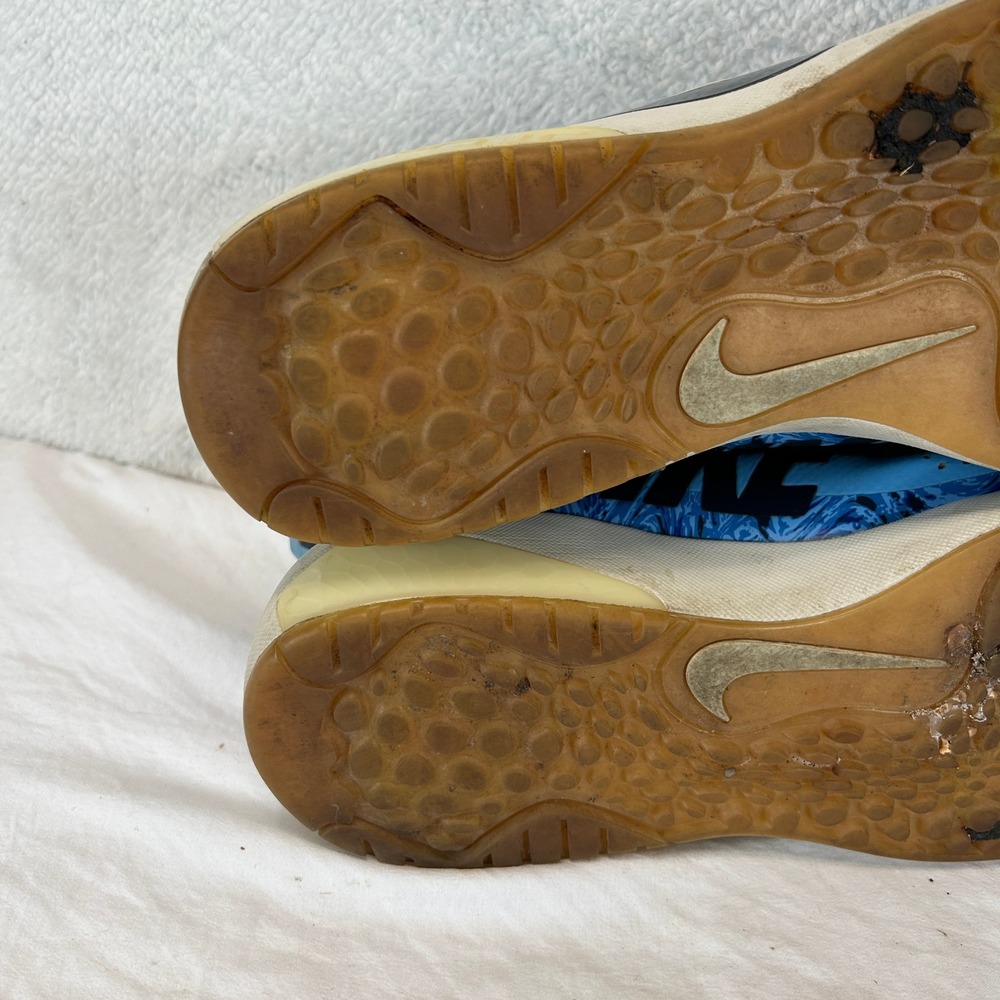 Nike Zoom Trout 4 Turf Baseball Shoes University Blue Black 917839-440 Mens 10 - Picture 14 of 16